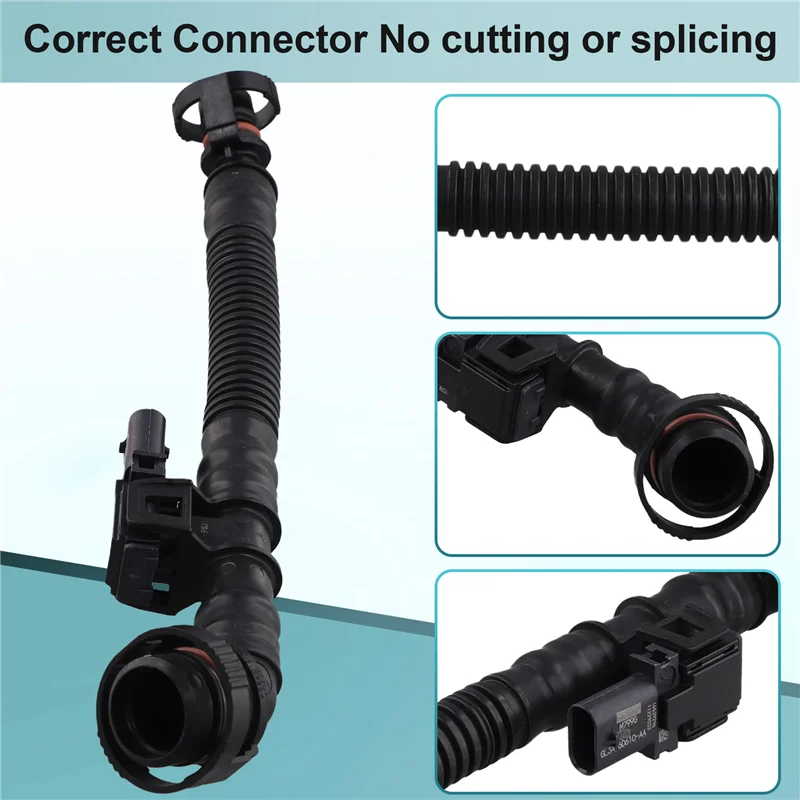 

Trending Car Crankshaft Breather Hose EJ7Z6758D For Ford Edge 2015-2021 Intake Air Pressure Sensor Oil Separator Pipe