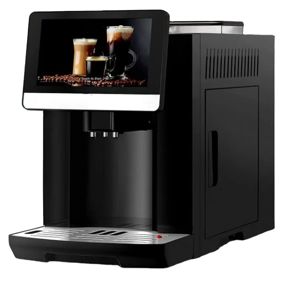 

MTSuper Fully Automatic Coffee Machine With Grinder 19 Customizable Coffee Options Milk Foam System For Latte Cappuccino
