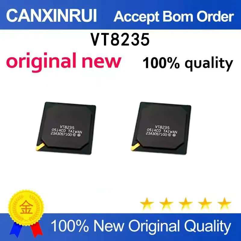 (5pcs-100pcs）Brand new original VIA VT8235M CD version BGA spot chip IC