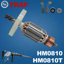 AC 220V 240V HM0810 HM0810T Armature Rotor For MAKITA Hammer Drill Spare Parts Rotary Hammer Breaker 516148-3