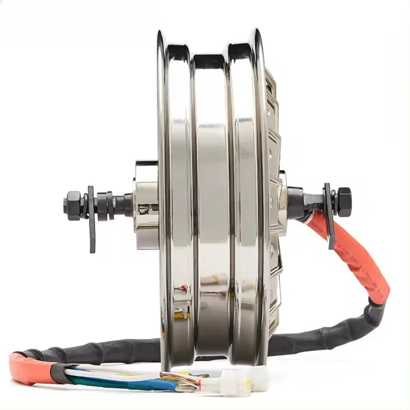 13 Inch 72V 5000 Watt Brushless Hub Scooter Motor For Electric Scooters