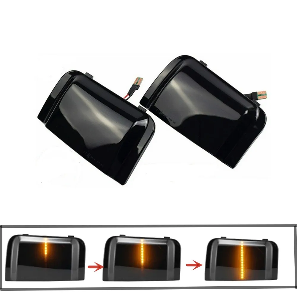 LED Car Dynamic Turn Signal Side Rearview Mirror Blinker Light For Peugeot Boxer Fiat Ducato Citroen Jumper Ram Promaster