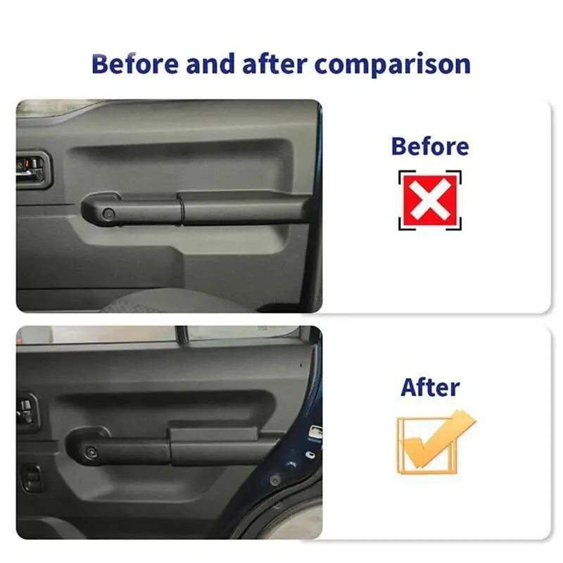 N26R-Car Interior Door Armrest Pad Protective Cover For Jimny 2019 Through 2025 4-Door Model Accessory