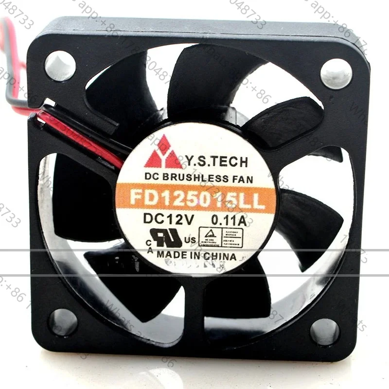 Tool Partsnew 5015 silent fan FD125015LL 12V 0.11A 5 cm cooling fan
