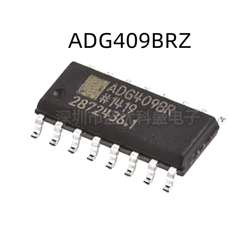 

5Pcs/Lot ADG409BR ADG409BRZ SOP16 New Chip