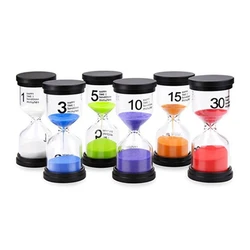 1/3/5/10/15/20/30/45/60 Minutes Hourglass Children Teeth Do Homework Sand Clock Long Time Meter Watch One Hour Sandglass Timers