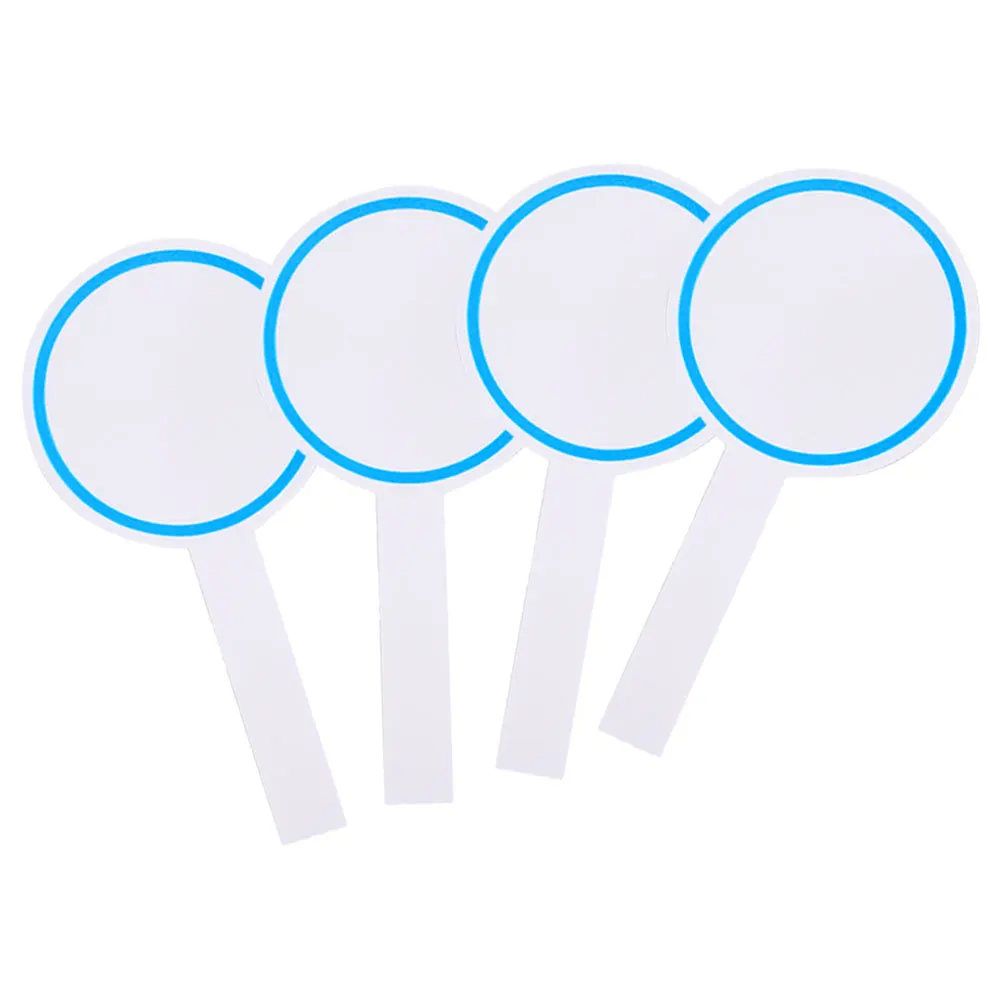 4 قطعة السبورة المحمولة من جانب واحد النتيجة الكتابة الجاف محو المجاذيف للفصول الدراسية التصويت ماركر مجلس الأنشطة التعليمية تسجيل #4