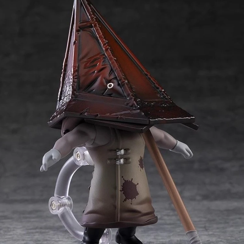 Nendoroid 2572 Pyramid Head, Red Pyramid Head, Figur Artikulasi Versi Q Silent Hill 2 Domestik
