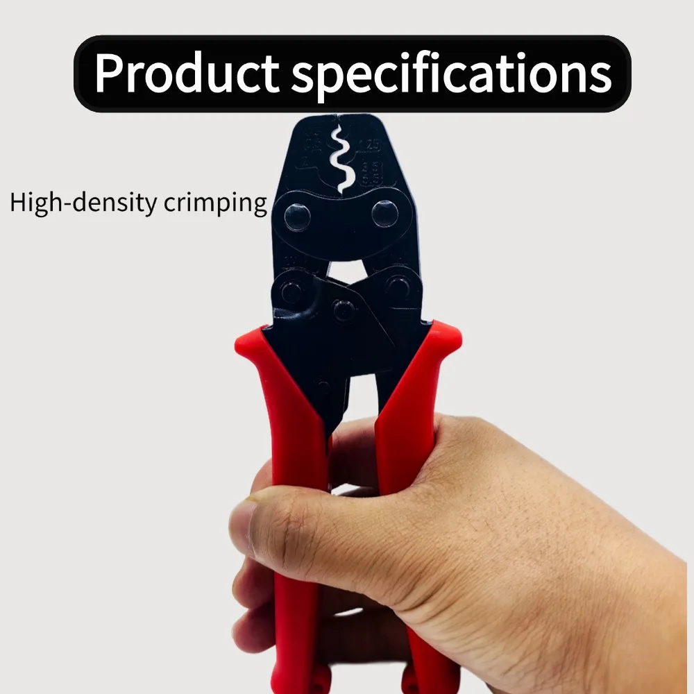 كماشة تجعيد طرفية صغيرة عارية HS-2MA كماشة طرفية غير معزولة كماشة تجعيد السقاطة كماشة خاصة لـ SC/SNB/RNB