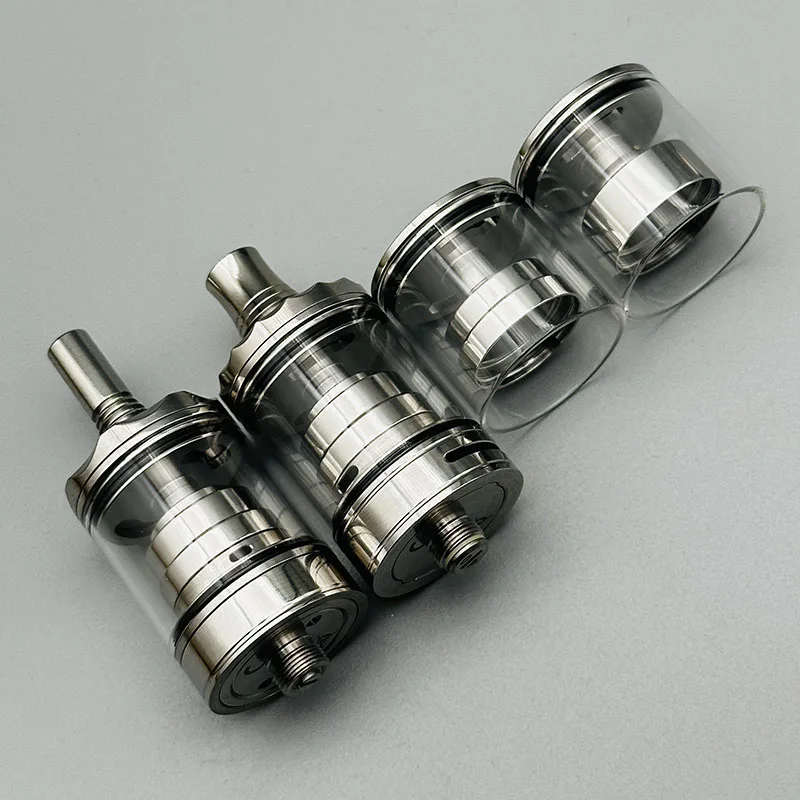 vape Diplomat Short style MTL/RDL RTA  Atomizer 23mm 316ss Mirror polishing Top Fill Single Coil Rebuildable Tank Bottom Airflow