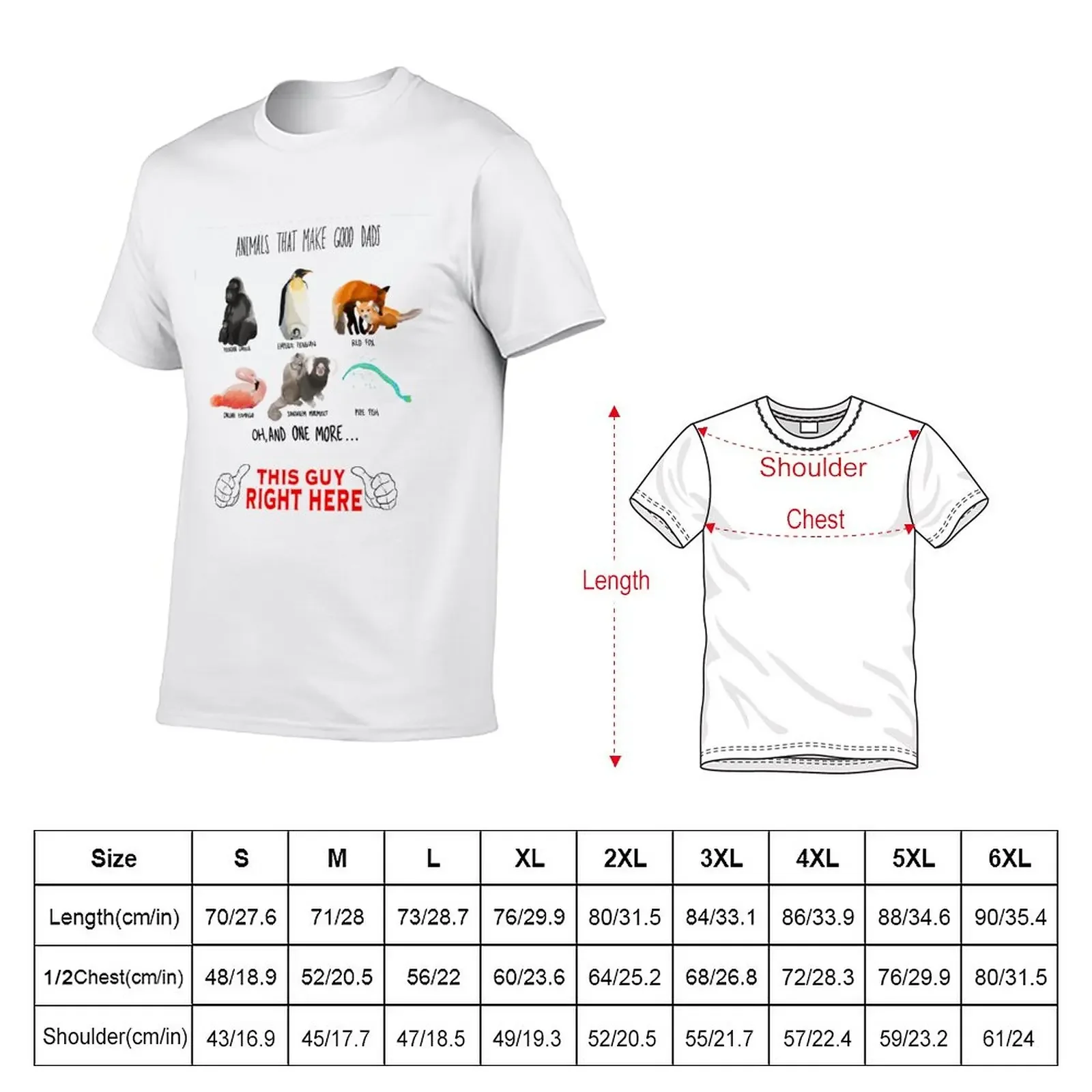 Father’s Day Zoology T-Shirt boys whites graphics hippie clothes workout shirts for men