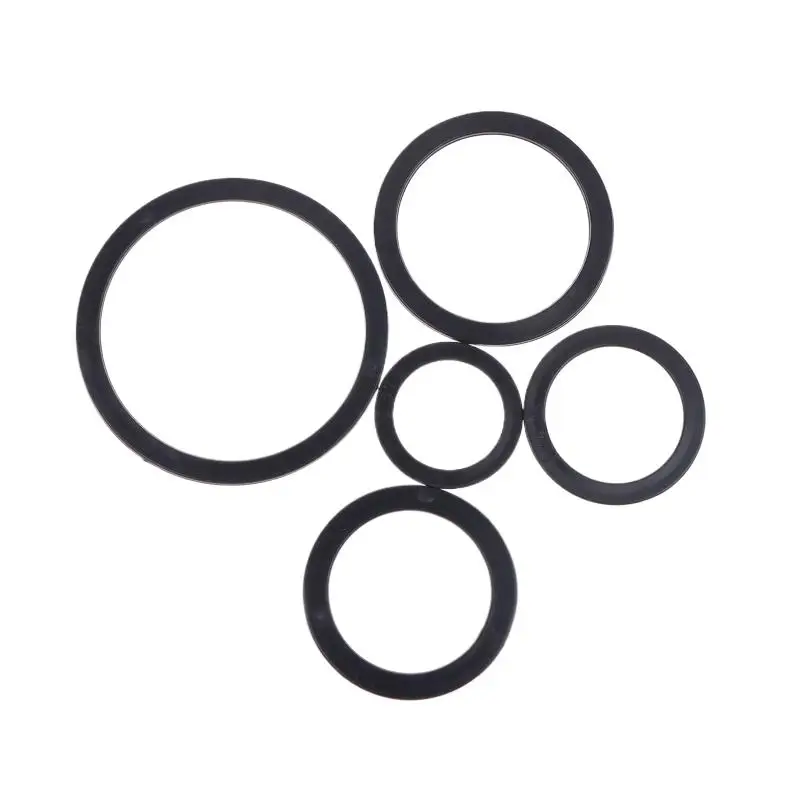 5PCS Badge Plastic Ring Gasket 37/44/50/58/75mm In Random Color Suitable For Homemade Badge Machine Molds Making Metal Badges