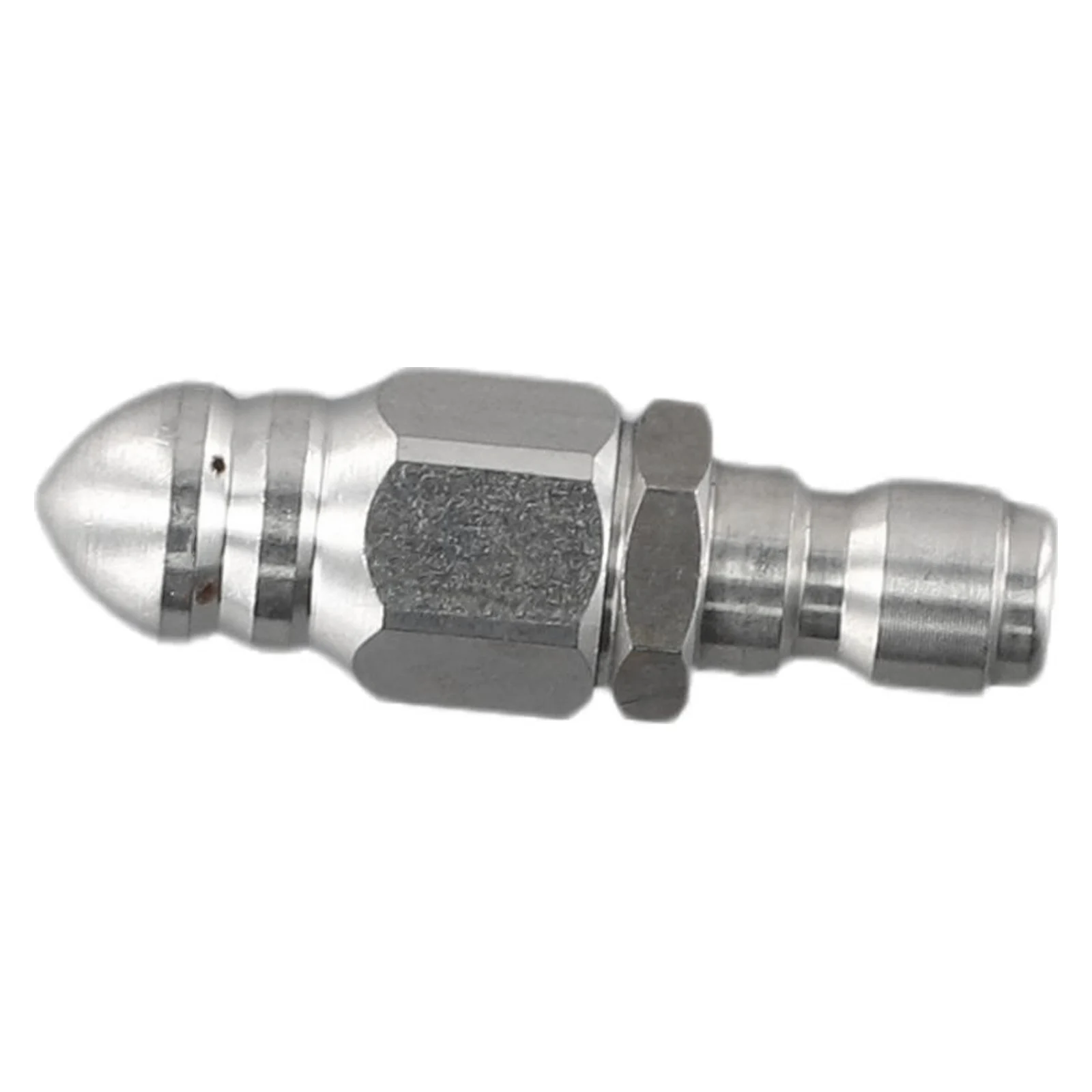 1 Front 6 Back Nozzle 1/4 inches Hose Spare Stainless Steel Wear Resistance 1/4inch Accessory Low Cost Replace