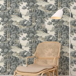 Fondos de pantalla personalizados de plantas y Flora para sala de estar, papel tapiz de país escandinavo, pegatinas de pared, mural de arte, decoración del hogar