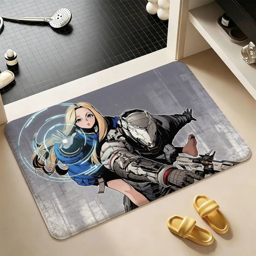 cool game Diana P-ragmata Hugh Shower Room Absorbent Small Floor Mat Soft Comfortable Decorative Foot Mat