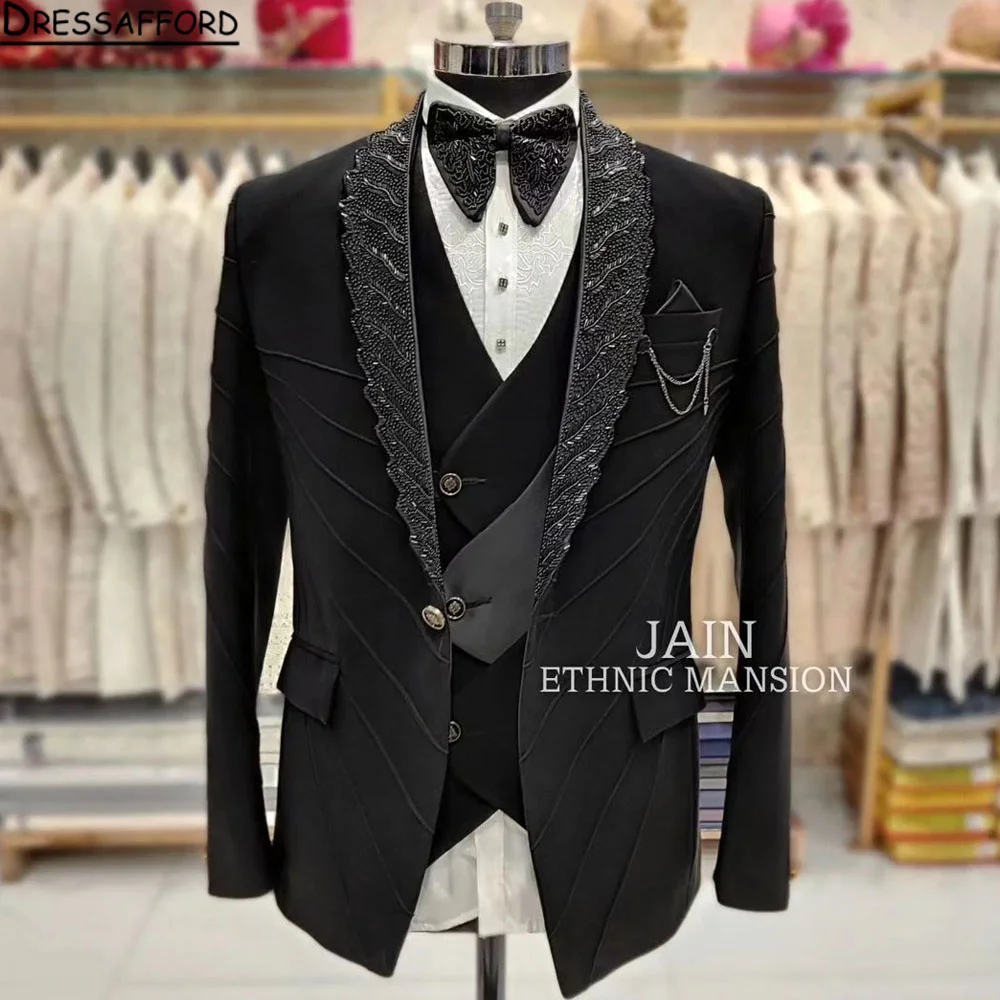 Man Suit ( Jacket + Pants + Vest  )