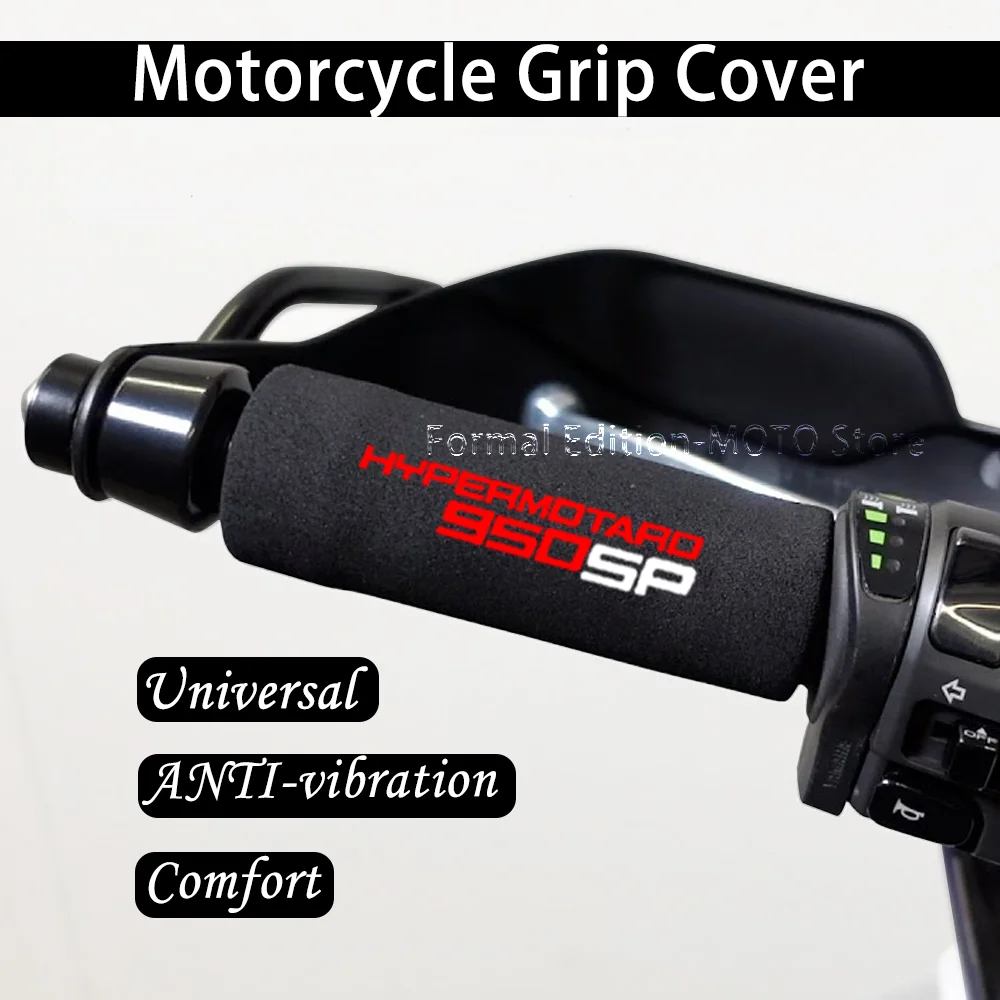 

Handlebar Grip Shockproof Sponge Grips Motorcycle for Ducati Hypermotard 950 Hypermotard 950 SPHypermotard 950RVE 2023