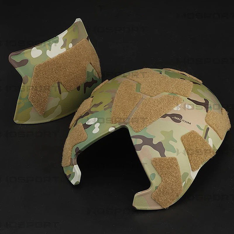 

Fast Helmet Accessories FAST SF Helmet Shield Guard Airsoft Paintball Helmet Veneer Reinforced Thickening Protective Plates