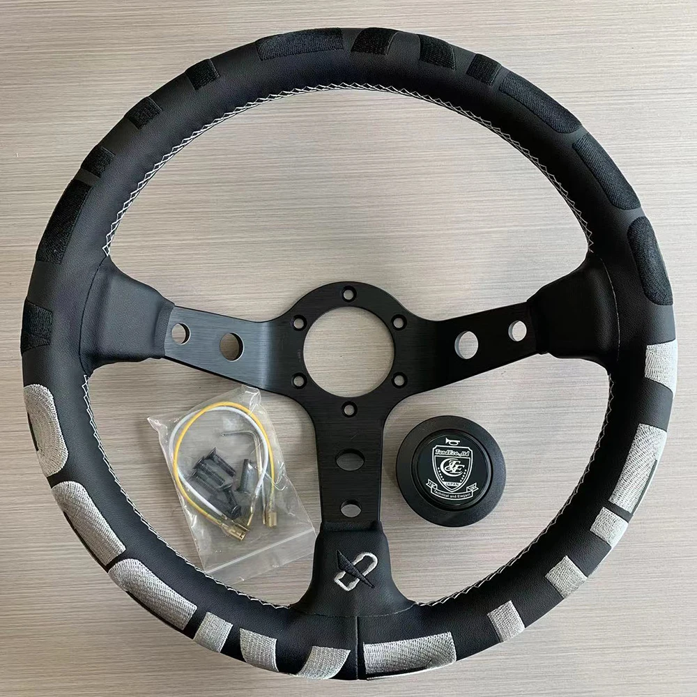 

Black Color wheel JDM Style Racing Steering Wheel for VERTEX 1996