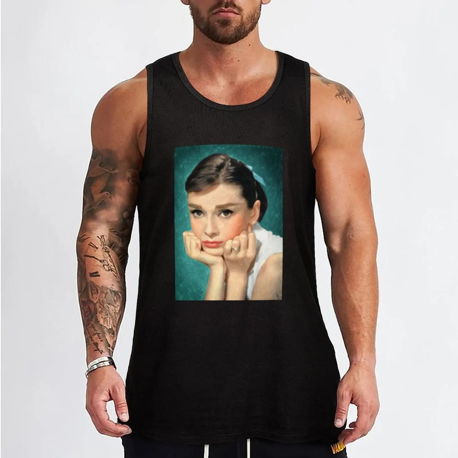 Audrey Hepburn Tank Top quick-drying t-shirt clothes for men summer summer clothes man 2024