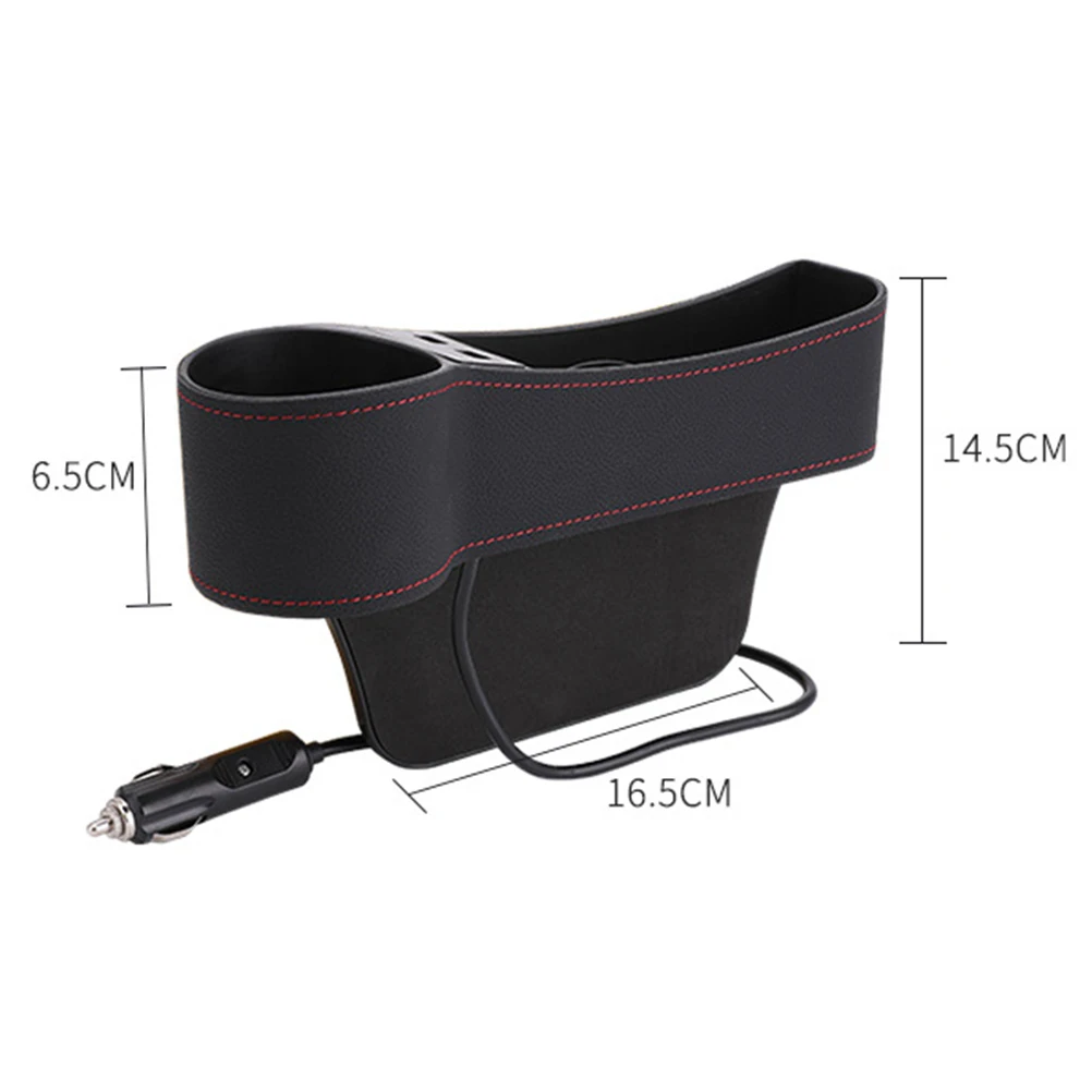 

Car Seat Gap Storage Box Organizer Filler Case Multifunctional Accessories Console Catcher Superior Extra Space