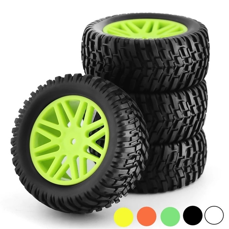 

96mm Short Course Truck Tire Tyre Wheel 12mm Hex For HSP 94107 94155 HPI Wltoys 144001 144010 124007 124019 12428 RC Car