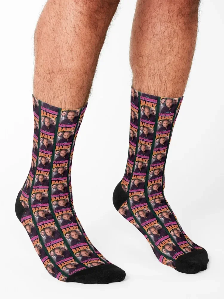 Barry from Eastenders Socks retro with print Men's Socks Women's