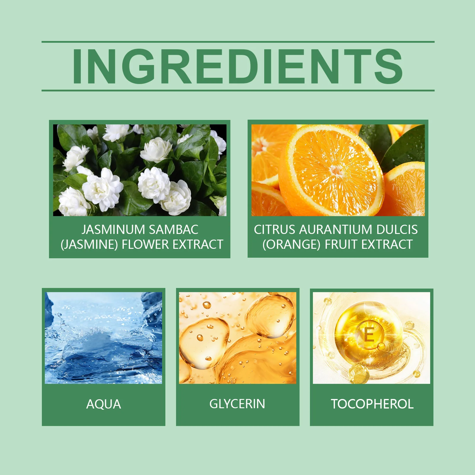 Jasmine Brightening Essence Oil Glycerine Essence Oil Geschikt voor het verminderen van fijne lijntjes, verfrissende en niet-plakkerige huid