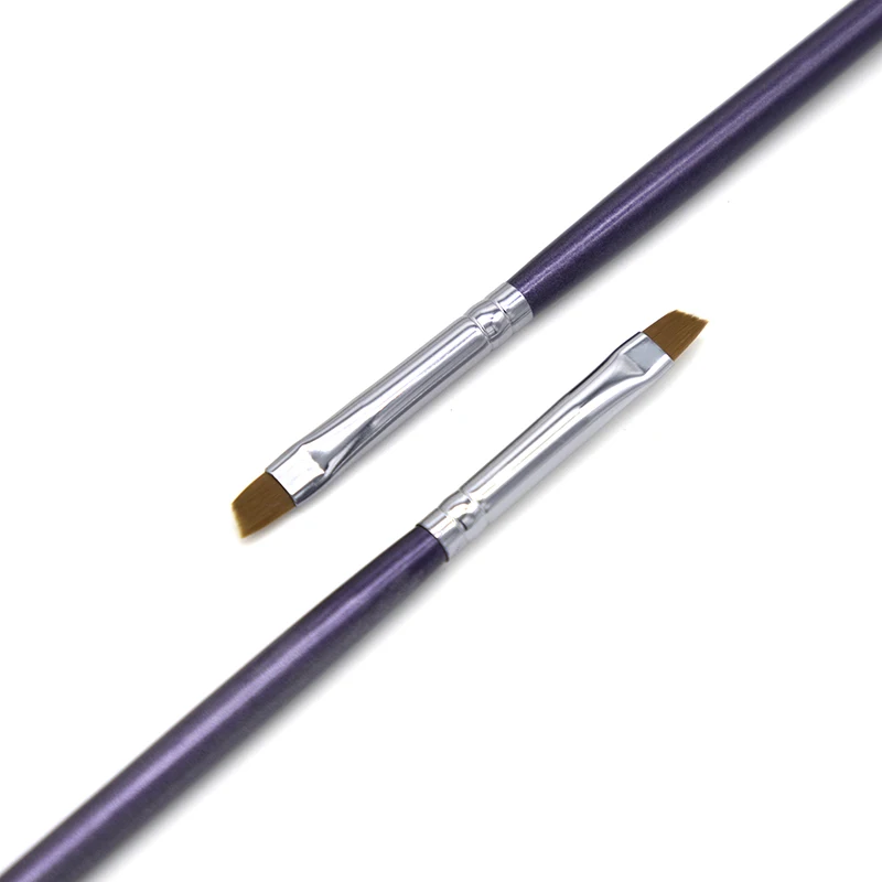 アップグレードブレードアイライナーブラシ超薄型フラットファインアイライナーメイクブラシフラットアイライナーブラシ眉毛メイクアップツール