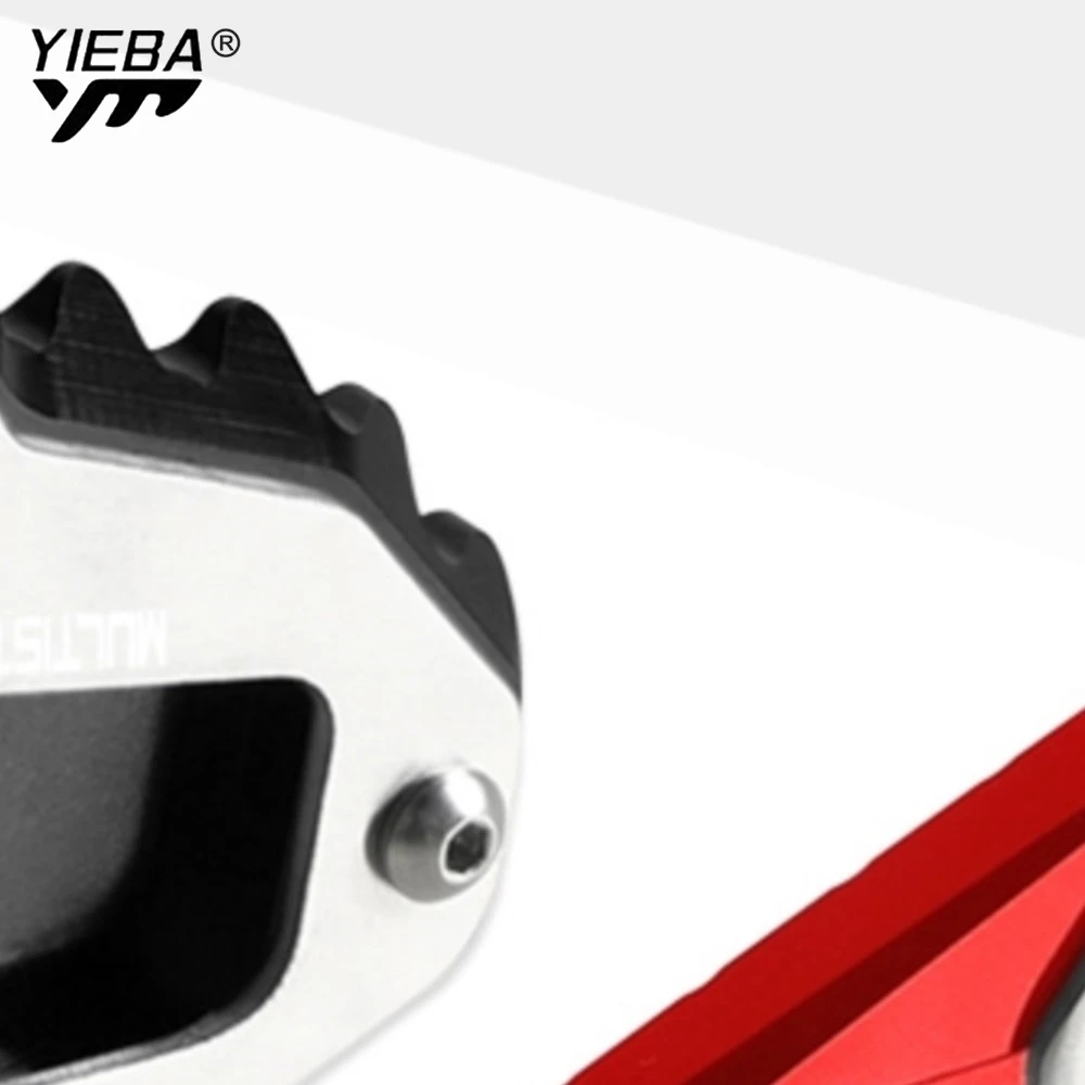 

For DUCATI Desert X Multistrada 950 1100 1260 1200 S GT 1200S V4 Kickstand Foot Side Stand Extension Pad Support Plate Enlarge