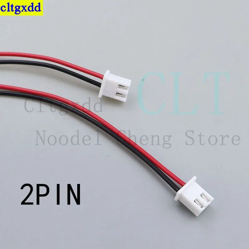 Cltgxdd 10piece XH2.54 wire and cable connector 2/3/4/5/6/7/8/9/10/12 pin plug 10CM/20cm/30CM wire length 26AWG