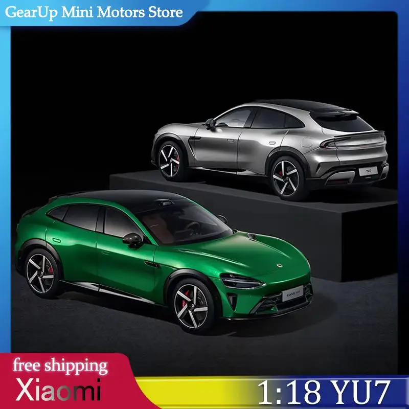 

Xiaomi YU7 Jewel Green Titanium Alloy 1:18 Scale SUV Model - 800V Medium-Large Pure Electric Officially Licensed Collector's Toy