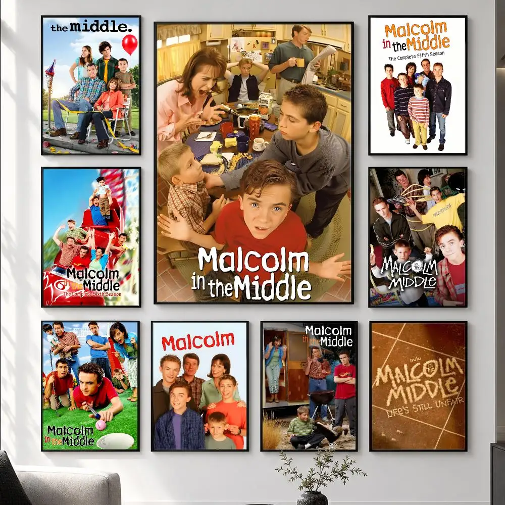 series Malcolm in the Middle Poster  HD Poster Simple Home Decoration Suitable for Living Room Bedroom Corridor Gift Giving