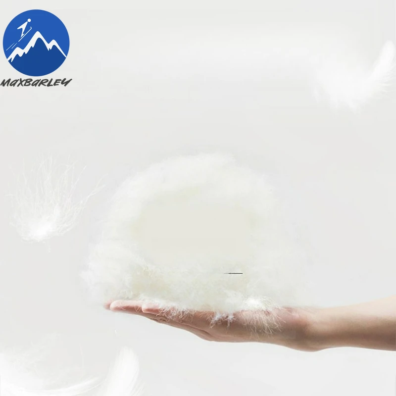 Maxbarley Winter Men Down Jacket Classic Hooded 90% White Duck Down Warm Windproof Coat Fashion Commute Office Lightweight Parka