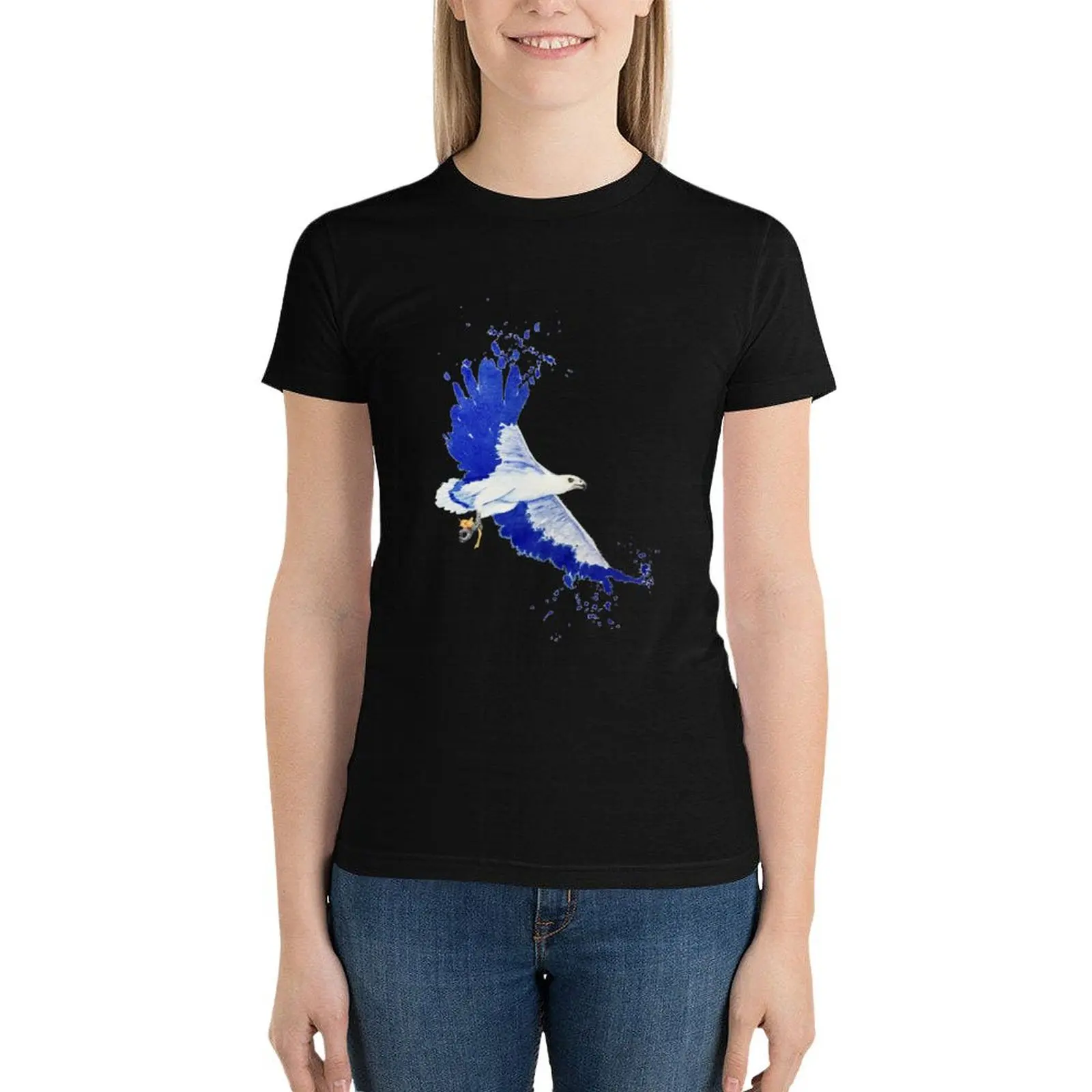 

White bellied sea eagle T-Shirt Blouse anime clothes funny t shirts for Women