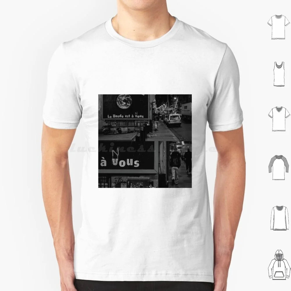 

La Haine T Shirt Big Size 100% Cotton La Haine Hate Vincent Cassel The World Is Yours Le Monde Est À Nous Cinema Movie Usa