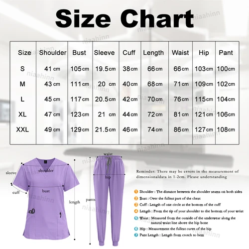 Imagen 2 del producto Exfoliante médico, bata quirúrgica de enfermería, exfoliante elástico de alta calidad, uniforme de Color sólido para atención médica, ropa de trabajo al por mayor, Unisex