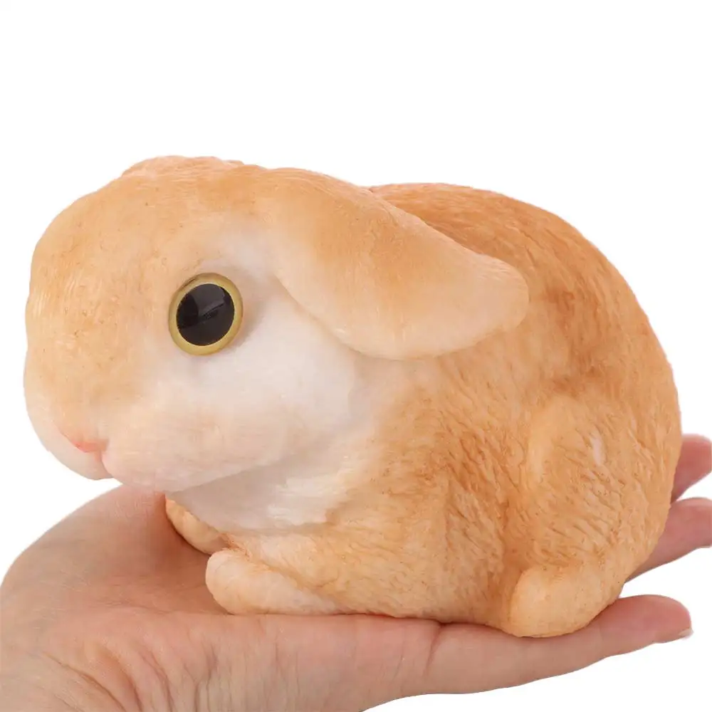 Slow Rebound Big Rabbit Squeeze Toy Animal Cartoon Simulation Rabbit Squeeze Toys Soft Colorful Rabbit Fidget Toy for Kids