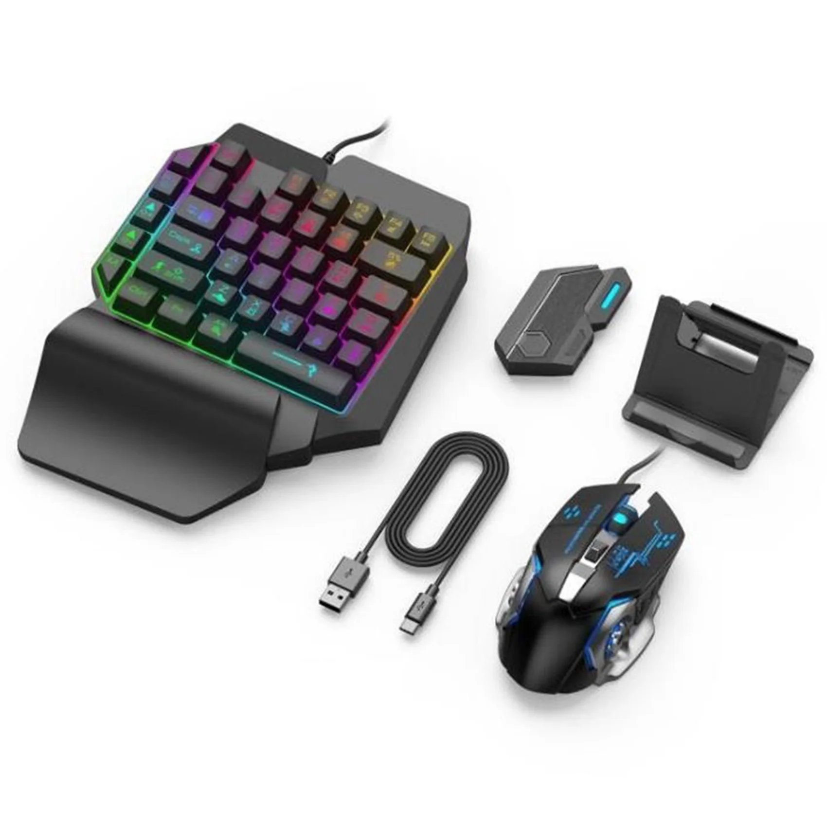 

Keyboard Mouse ConverterGamepad Mobile for Controller Gaming Keyboard Mouse Converter Bluetooth for IOS Android