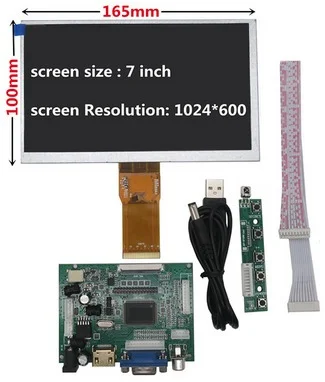 

7 inches LCD Driver Board / Keyboard / Button Board Connection Cable / USB Power Cable