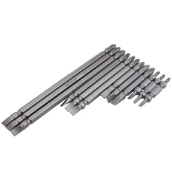 10pcs Magnetic Double Head Screwdriver Bit PH1 SL3 PH2 S6 Philips Cross 6mm Flat SlottedScrewdriver Bits 50/65//75100/150/200mm