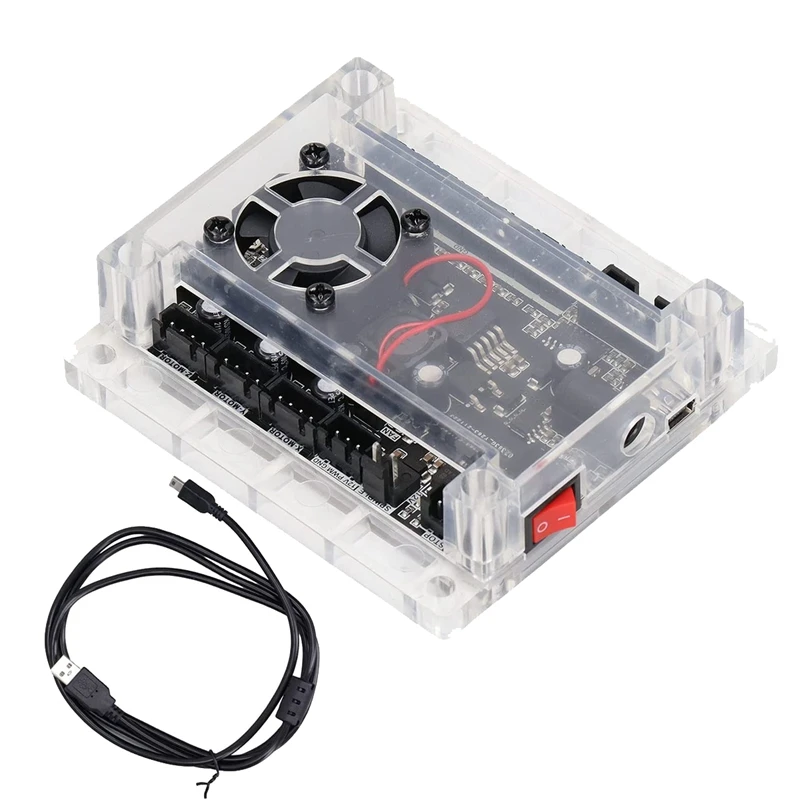 

1 Piece Cnc Engraving Machine Control Board Replacement Parts For Grbl 1.1F V3.4 Usb Diy Small Engraver Controller