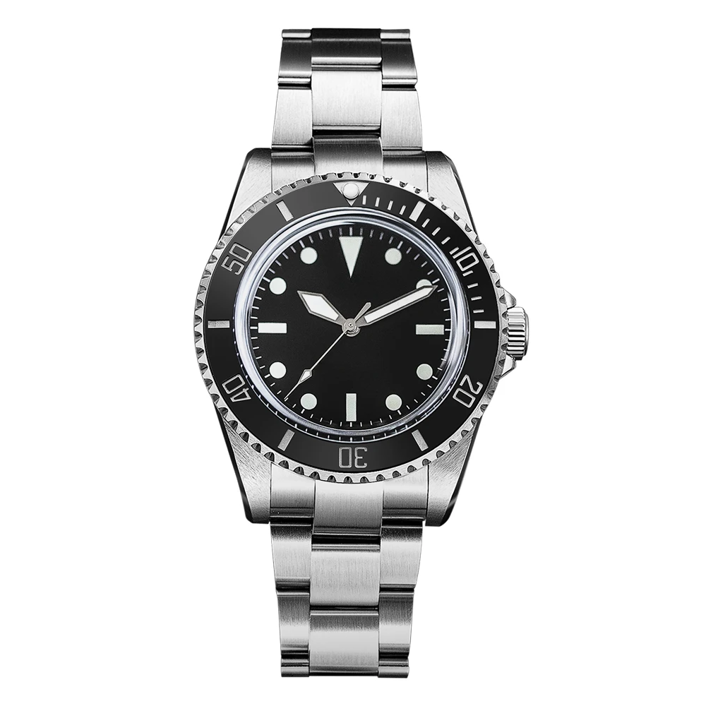 Ironwatch RX8004-B 2022 Automatic 40mm Dive Watch 5517 Milsub BGW9 Superluminova Sapphire Crystal  200m Water Resistant