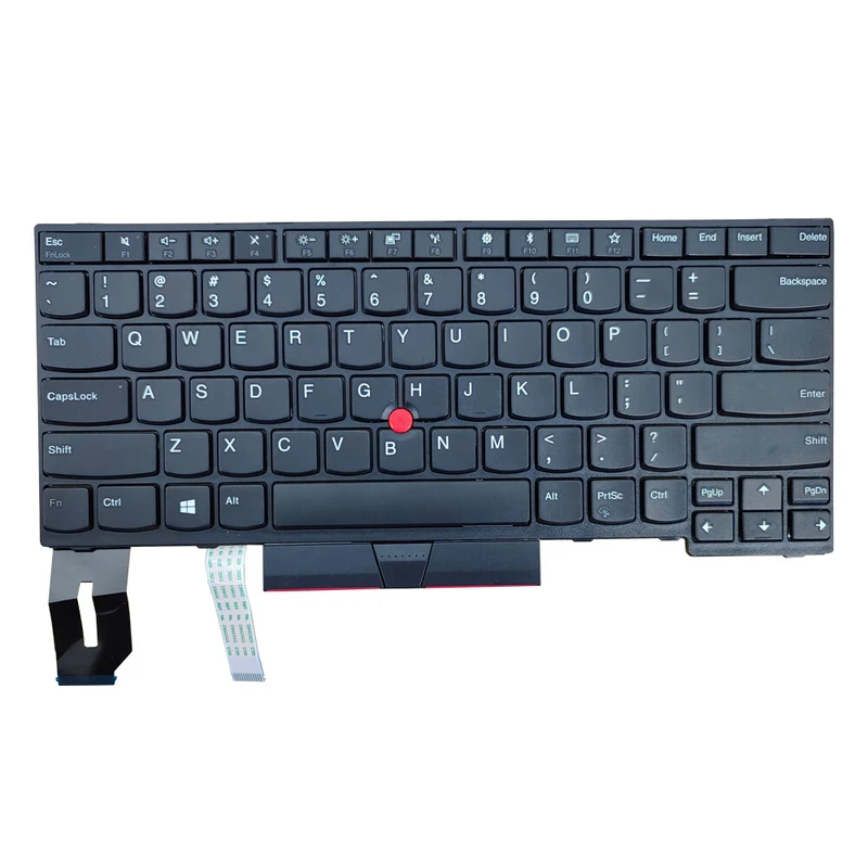 

A+New Thinkpad for Lenovo T480S E480 E490 T490 English non backlit keyboard 01YN329