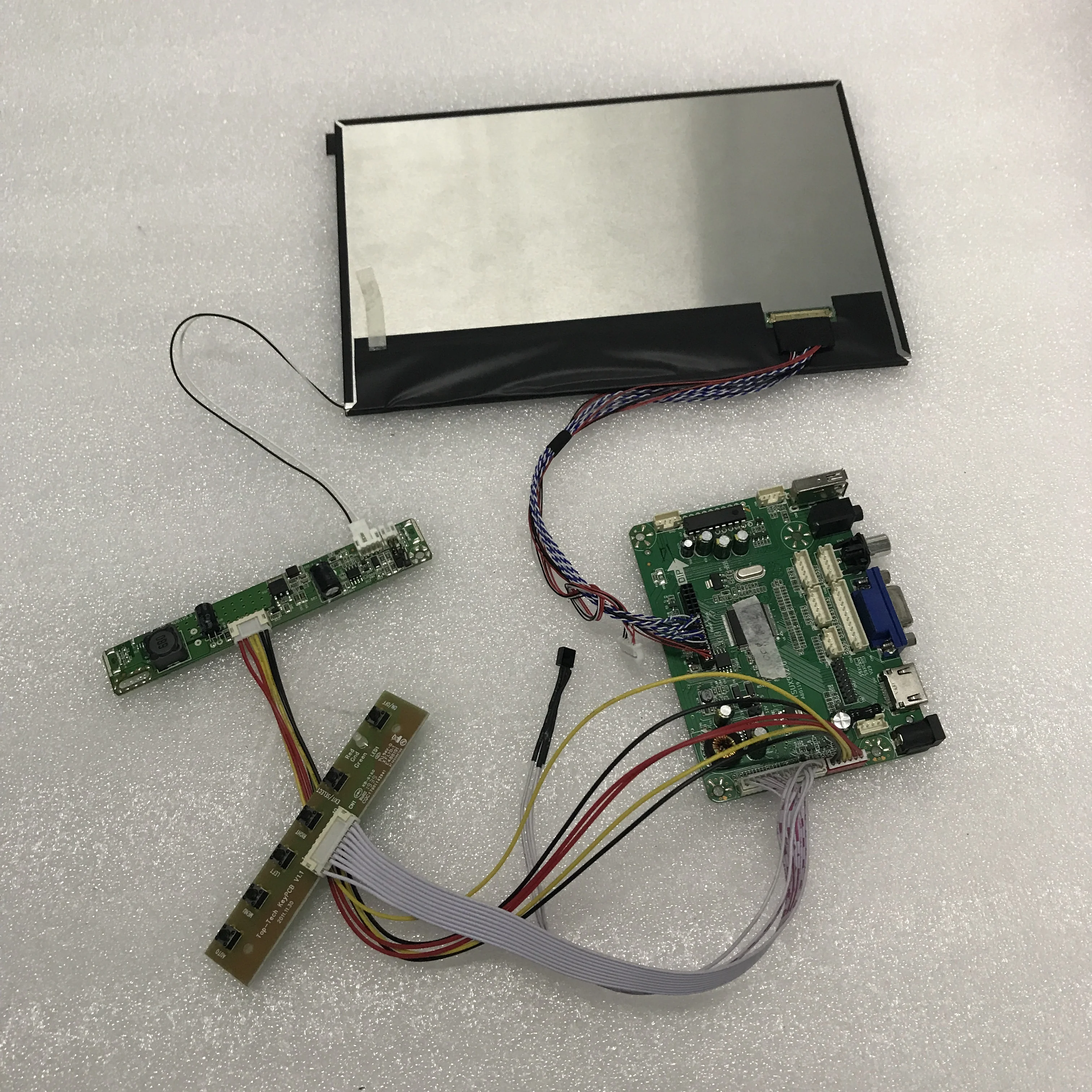 Industrial 10.1 Inch 1280*800 TFT LCD Module GV101WXB-NN0 1000Nits High Brightness 40 Pin LVDS VESA Mount HD-MI Driver Board