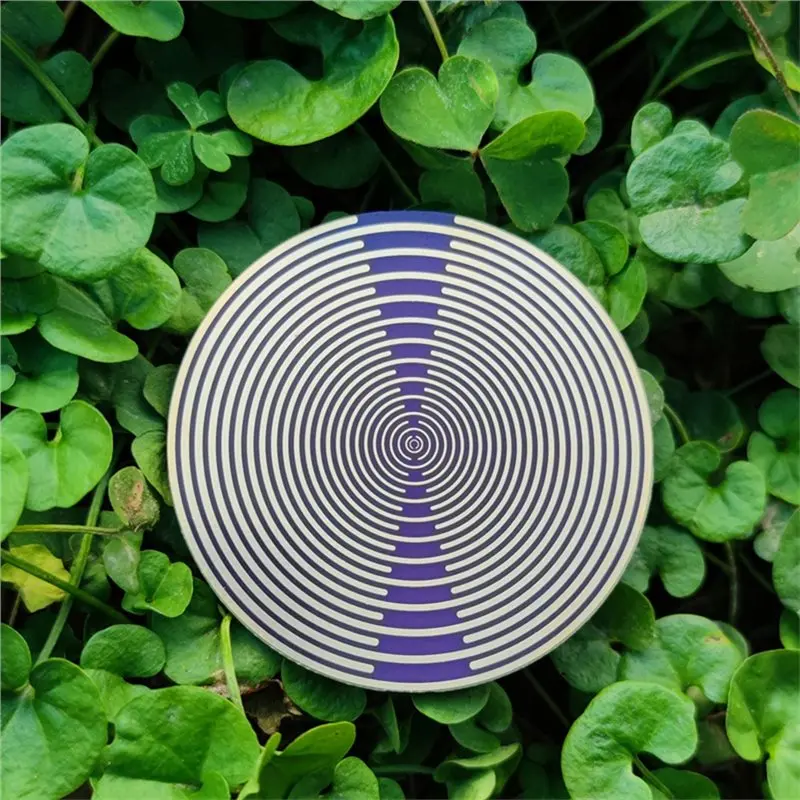PHILE-5Pcs MWO EMFS Disk 5CM Multiwave Oscillator Antenna Ornament Lakhovsky MWO Optical Energy Disk For EMF Harmonizing Decor