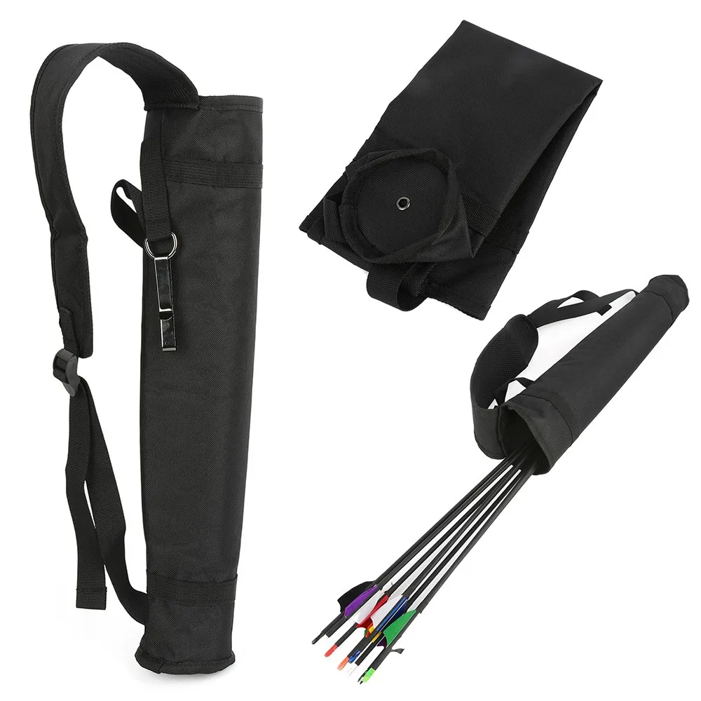 

Archery Arrow Quiver Bag Nylon Back-Side Hip Wear Options Target Outdoors Recurve Compound Bow Accessory Hunting Shooting