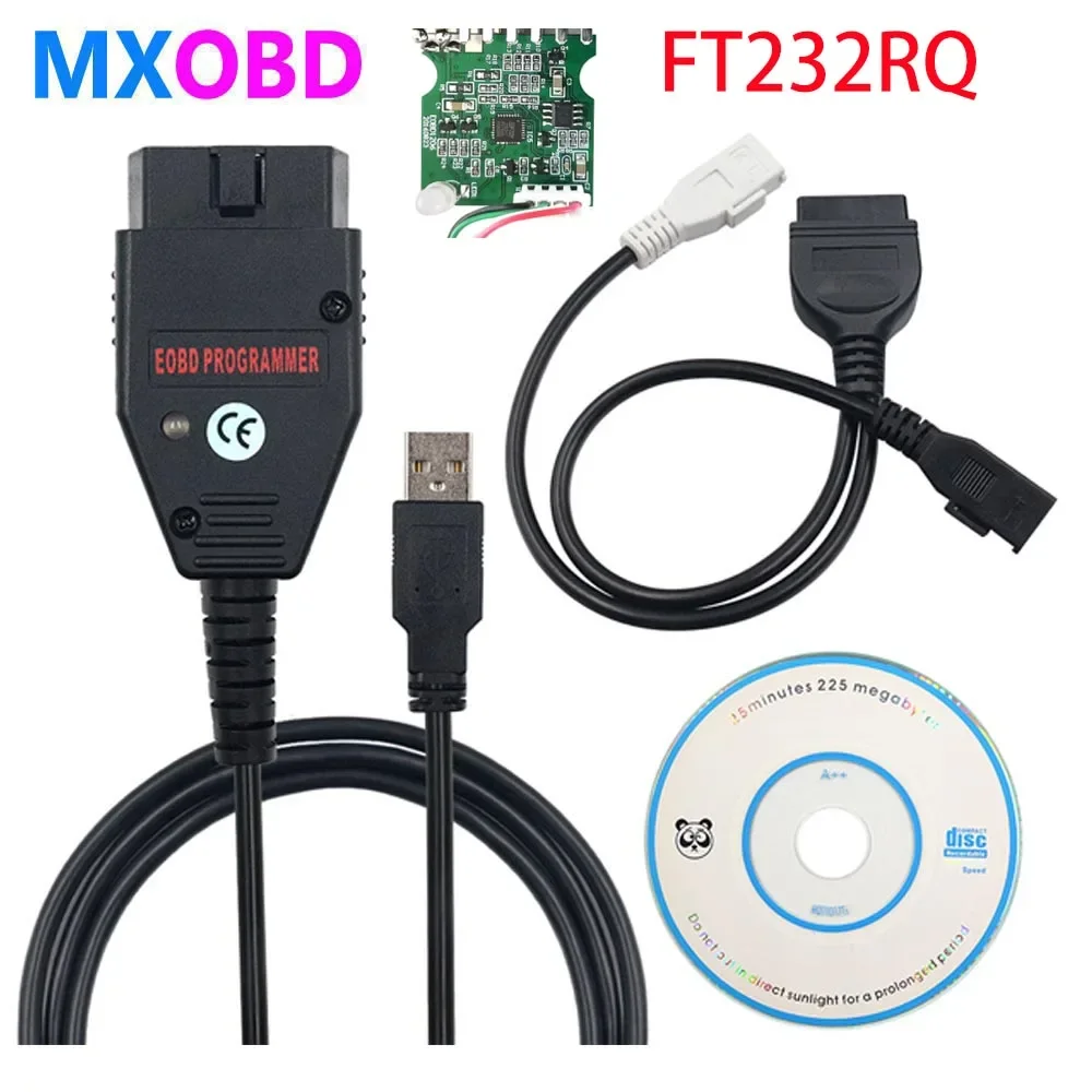 

Galletto 1260 FTDI FT232RQ EOBD ECU Programmer Read Write Car ECU Flasher Works For Multi-Car OBDII Diagnostic Multi-Language