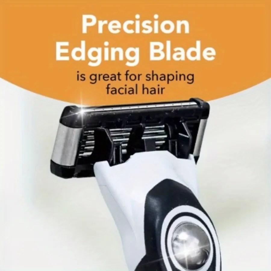 Многоразовая бритва - 1 ручка + 7 бритв для закрытия и удобного бритья.