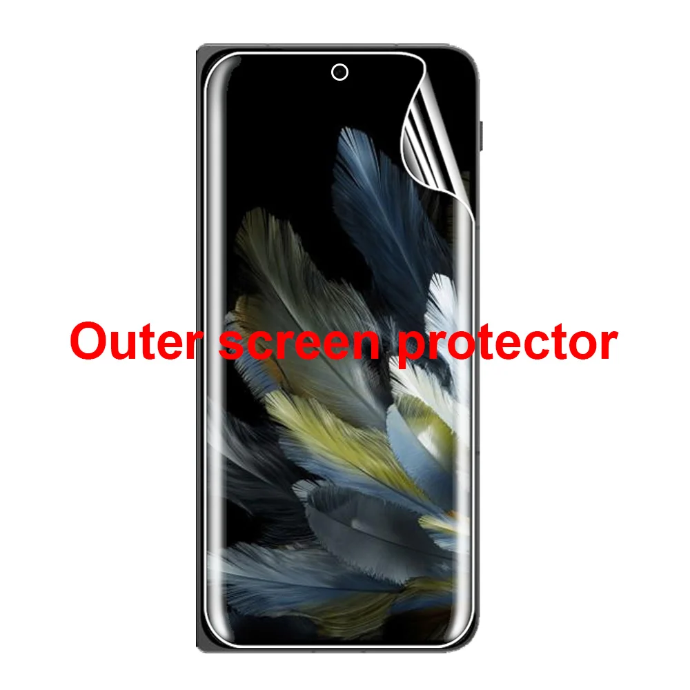 8-in-1 Clear Screen Protector For Oppo Find N3 5G 6.31inch HD Hydrogel Film Appo Orro FindN3 N 3 3N OppoFindN3 2023 Camera Glass